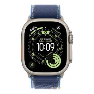 Apple Watch Ultra 3 LTE 49 мм (природный/синий, нейлоновый ремешок размера S/M)
